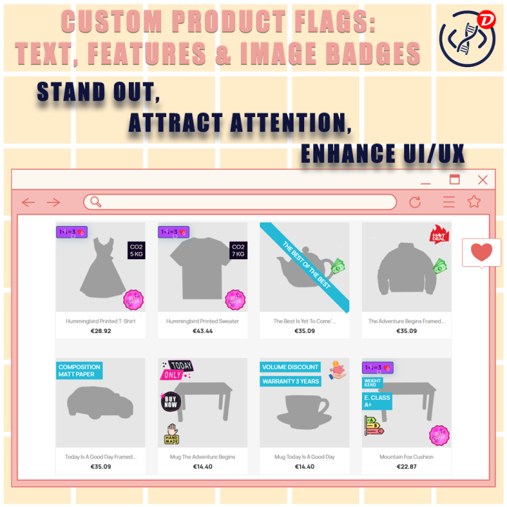 Custom Product Flags – Enhance Product Visibility with Badges & Labels