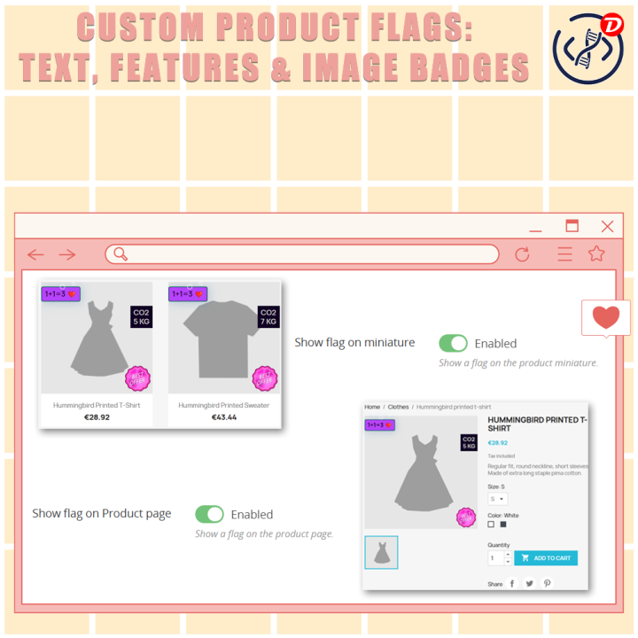 Custom Product Flags – Enhance Product Visibility with Badges & Labels