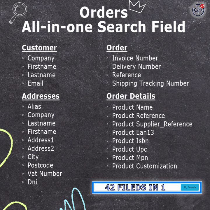 Orders.One – Smart Order Search & Filtering Module for PrestaShop