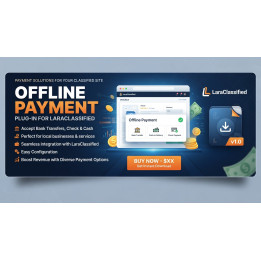 Offline Payment - LaraClassified payment plugin