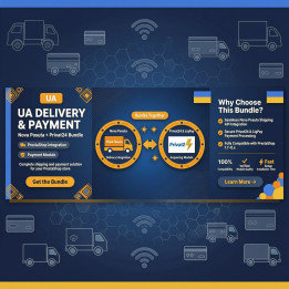 UA delivery and payment Nova Poshta + Privat24