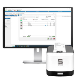 Web silent print server compatible with QZ Tray protocol, speaking the same WebSocket protocol.